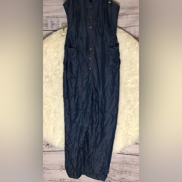 VENUS Stylish Blue Halter Jumpsuit size 10 NWOT - Picture 6 of 16